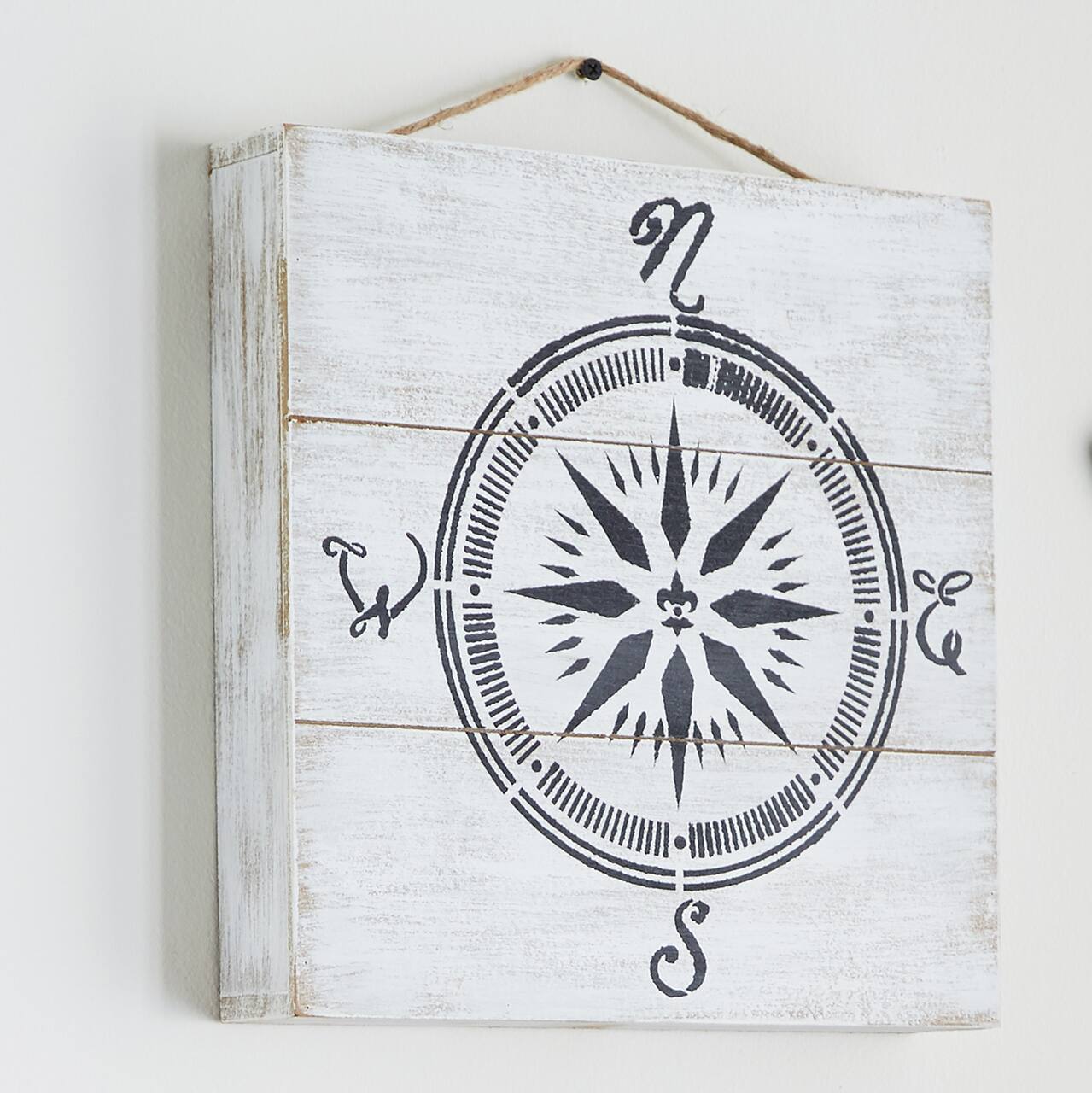 Compass Cradle Board Sign